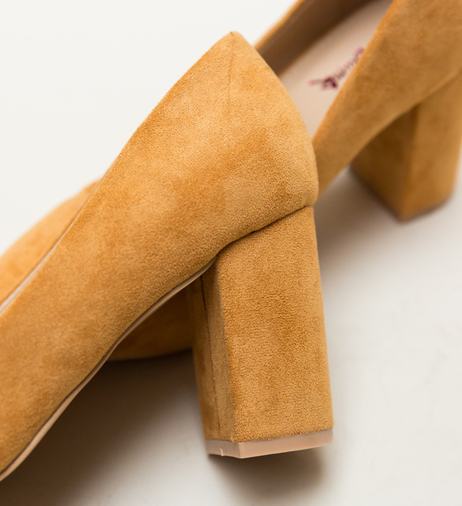 Pantofi Faulker Camel Eleganți și Versatili - imagine 6