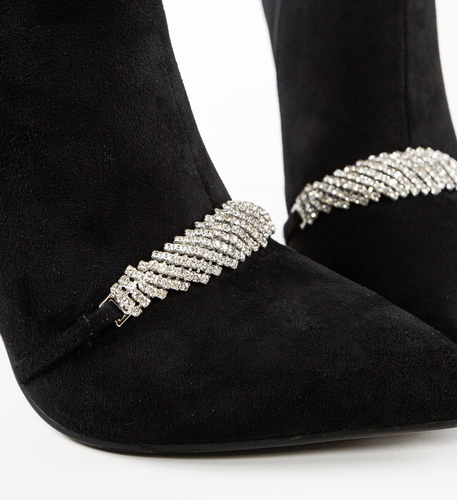 Botine Dama Devinshae Negre - Eleganță și Confort - imagine 7