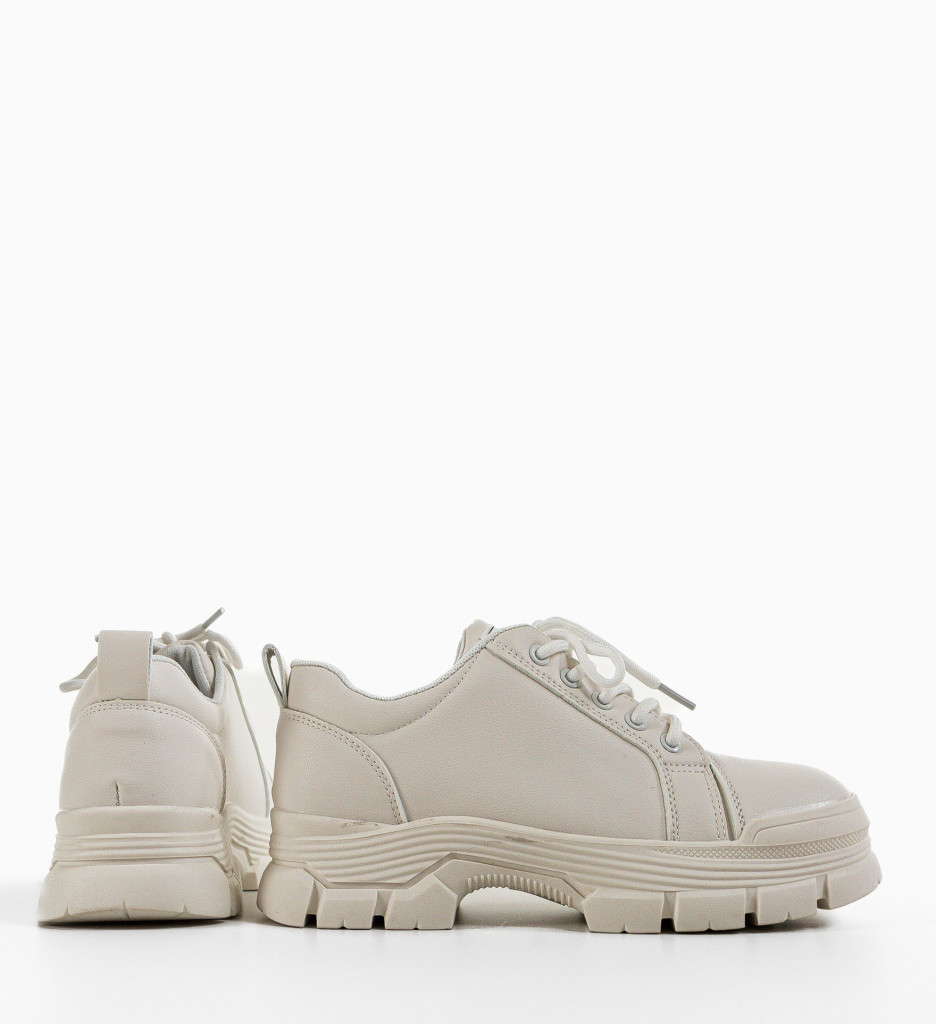 Pantofi Casual Tillie Albi - Confort și Stil - imagine 5