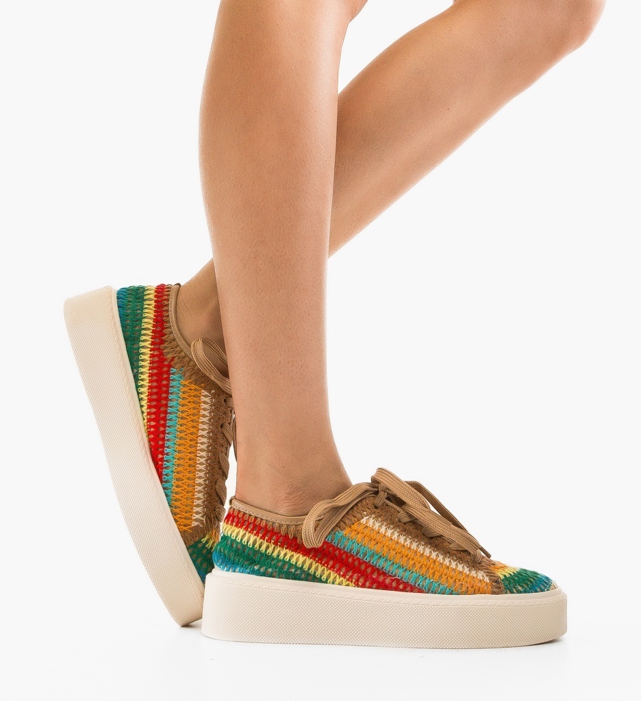 Sneakers Reinbou Multicolor - Stil și Confort - imagine 4