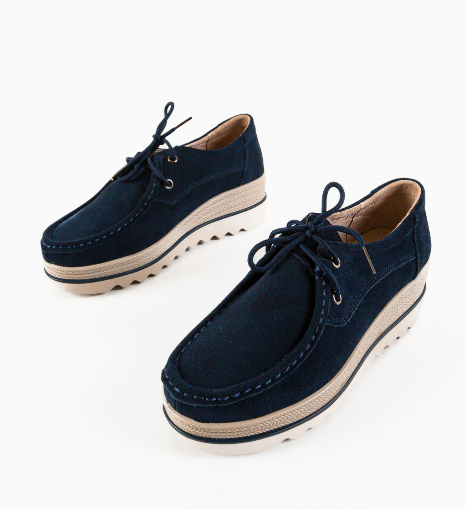 Pantofi Casual Sagrio Bleumarin | Confort și Stil - imagine 7