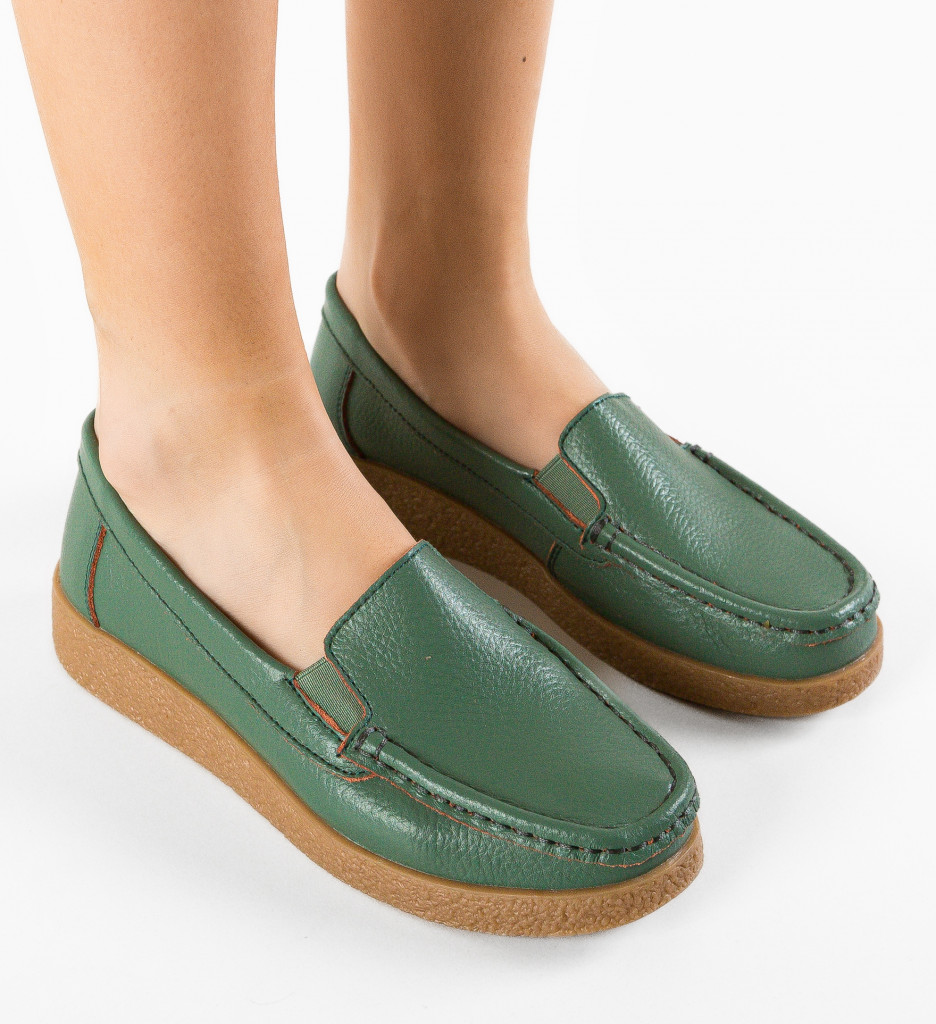 Pantofi Casual Givy Verzi - Confort și Stil