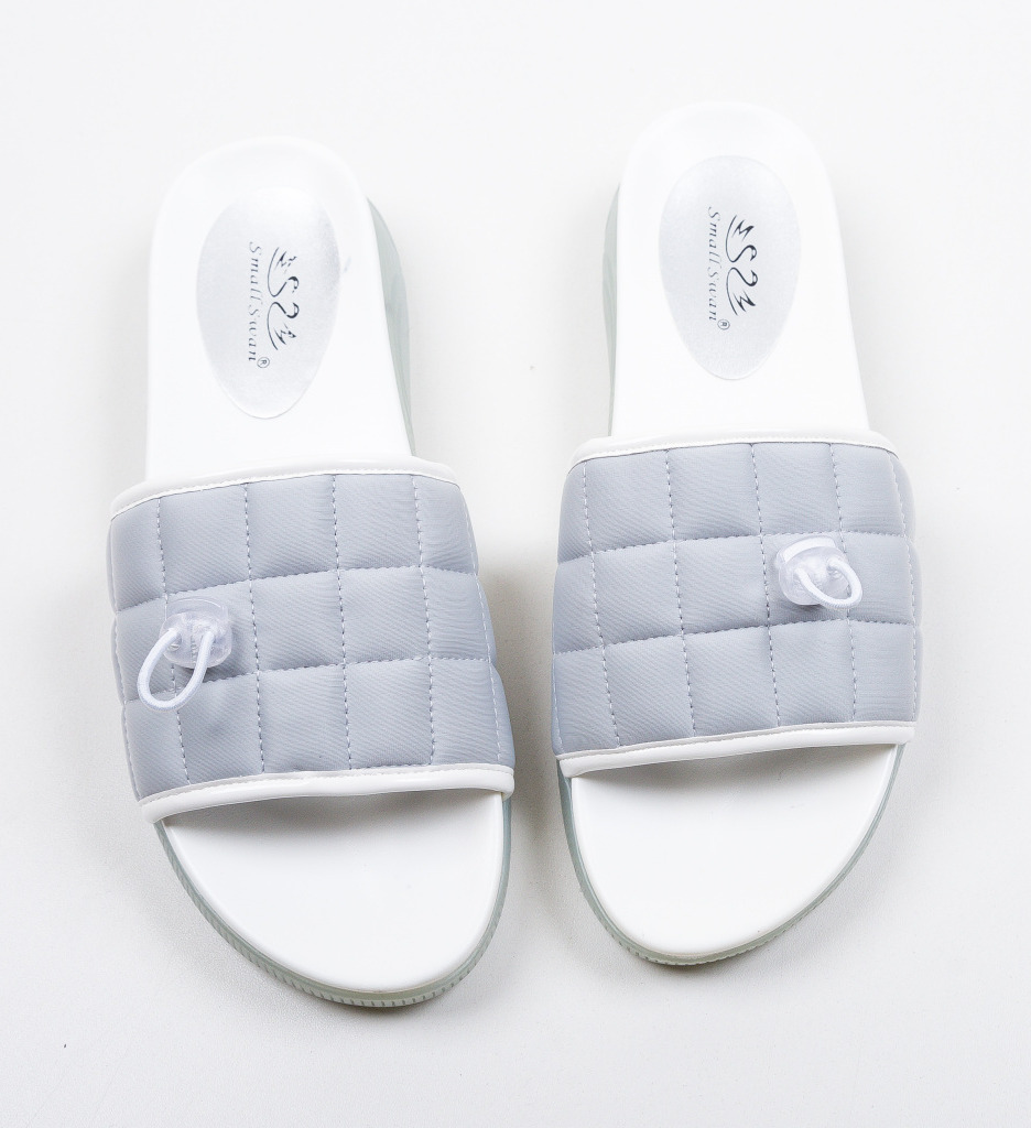Papuci Harper Argintii | Eleganță și Confort - imagine 5