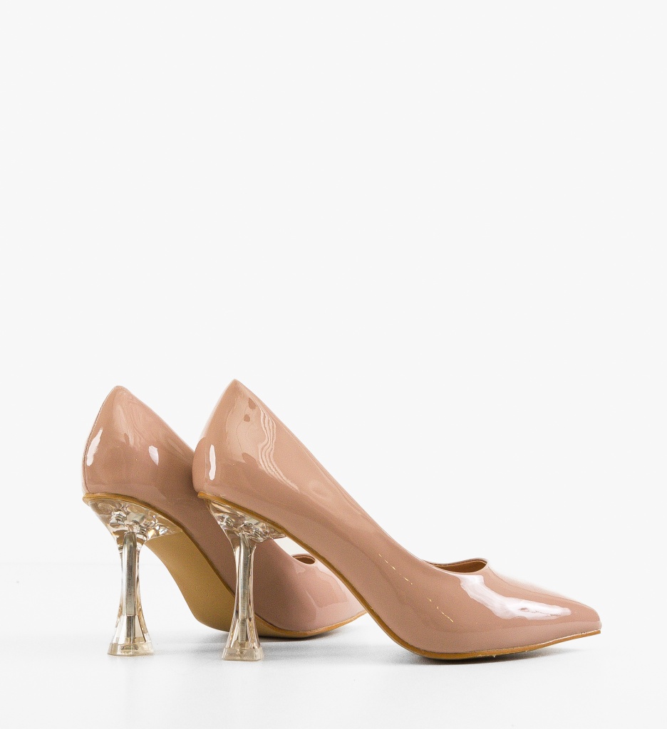 Pantofi Stiletto Nude Eleganți - Stil Refined - imagine 4