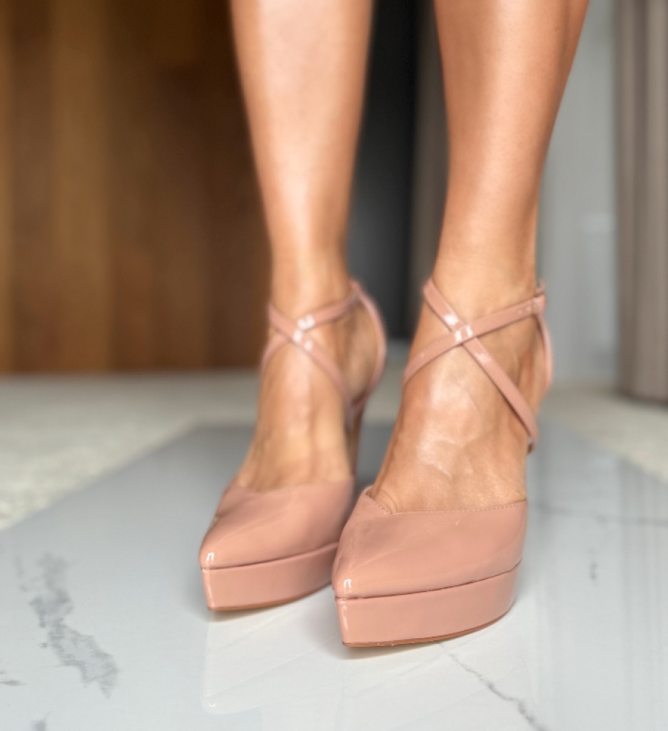 Pantofi Dama Rafaha Nude - Eleganți și Versatili - imagine 3