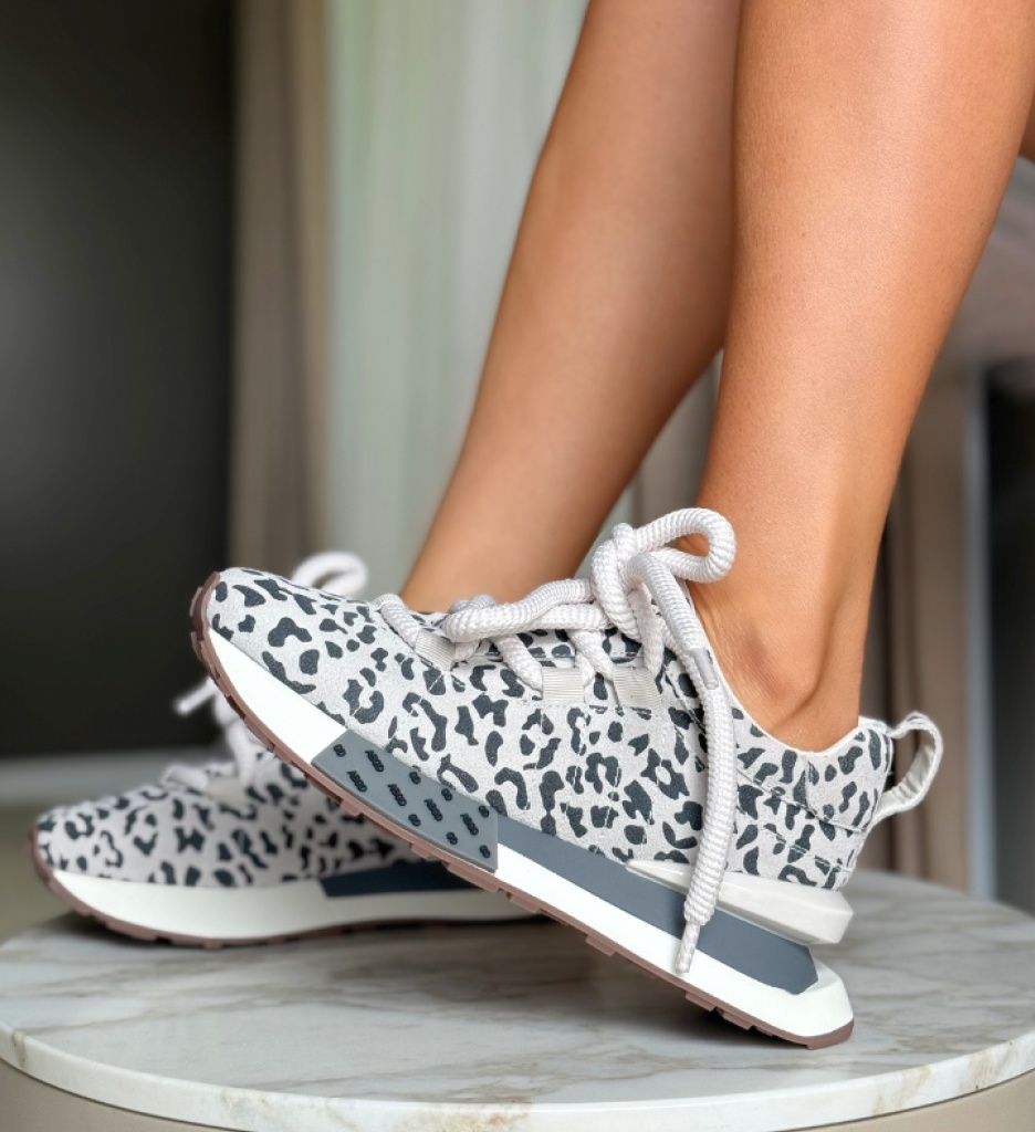 Sneakers Merle Print 2 - Confort și Stil Sport