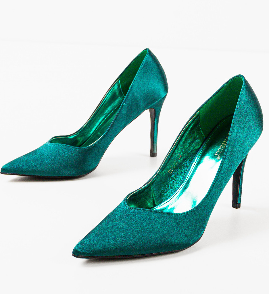 Pantofi cu Toc Verzi: Eleganță și Stil - imagine 7
