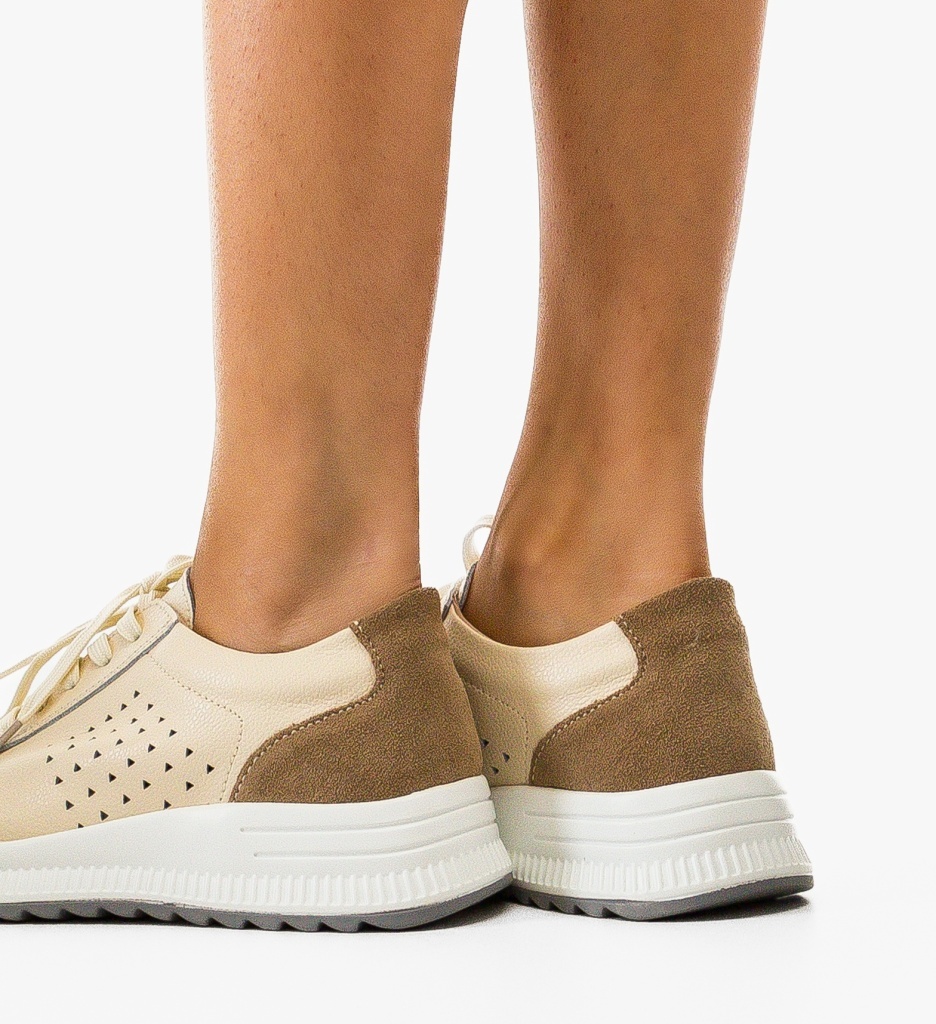 Sneakers Trybary Bej Dama - Confort și Stil
