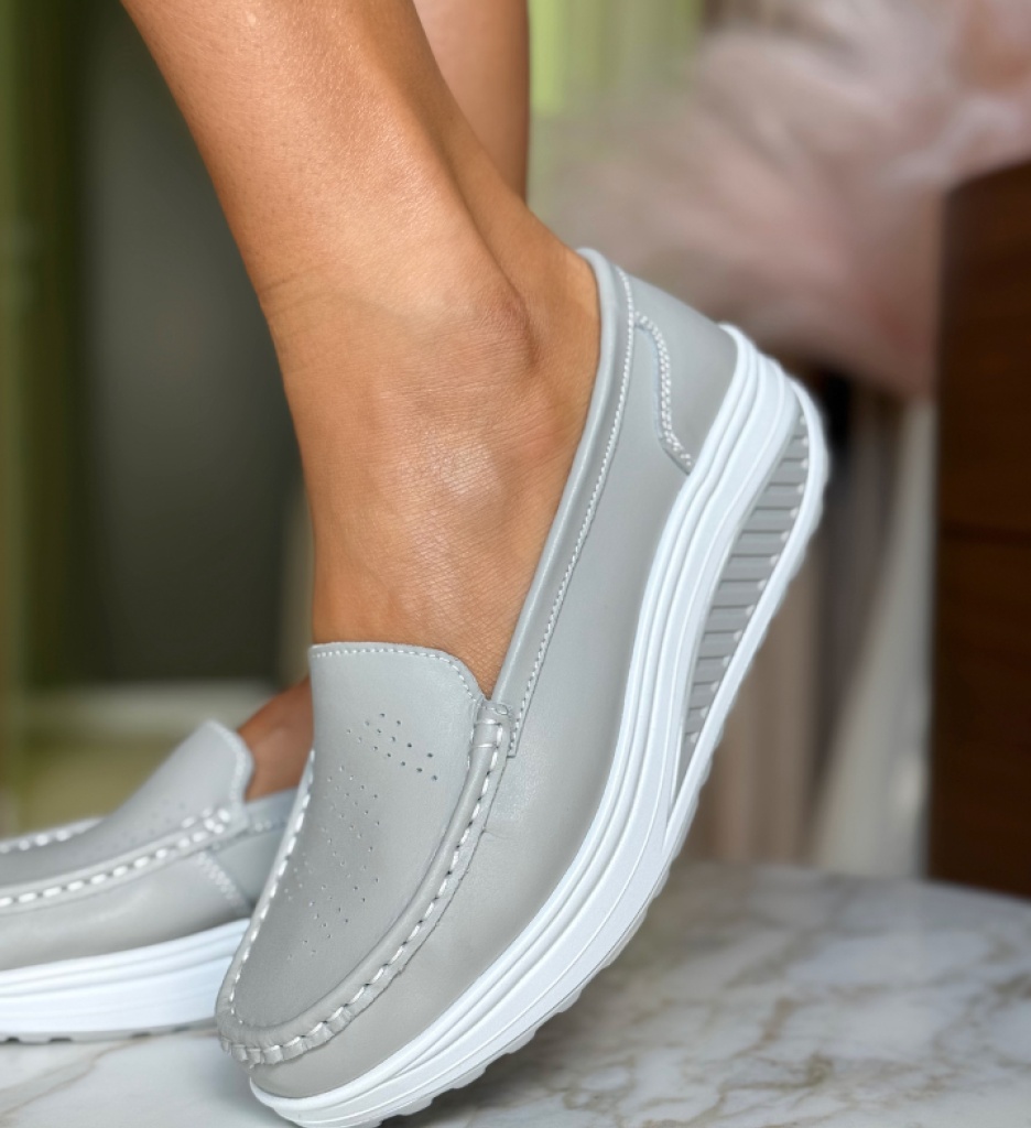 Pantofi Casual Musta Gri - Confort și Stil Zilnic