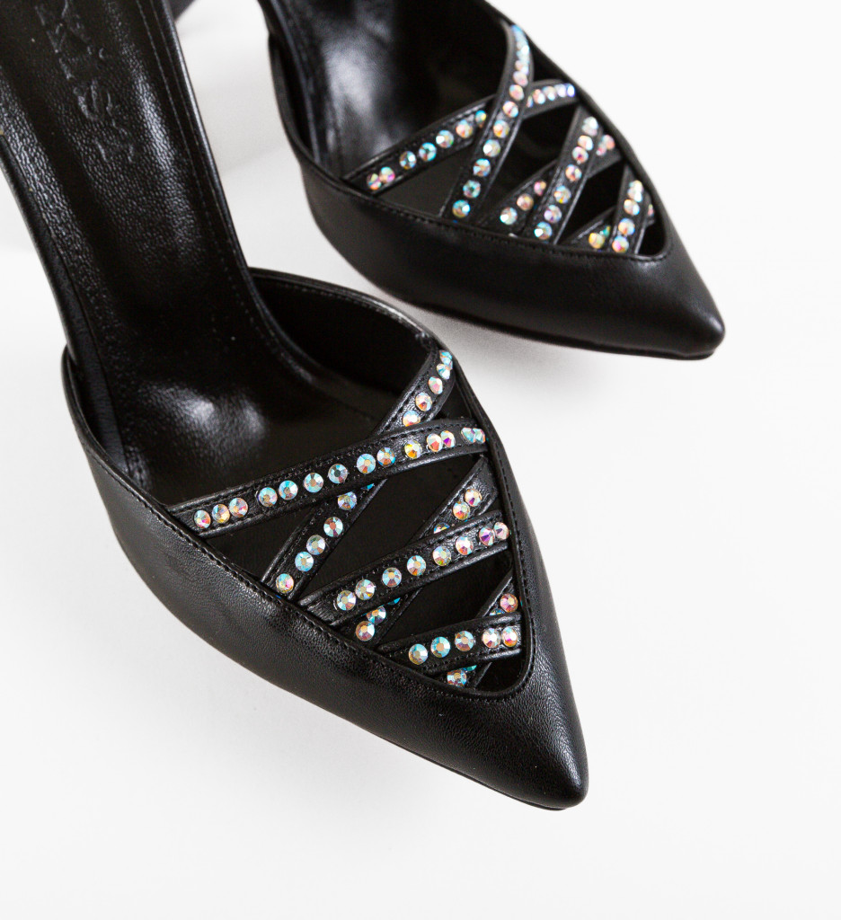 Pantofi dama Alcho Negri 2 - Eleganță și Stil - imagine 8