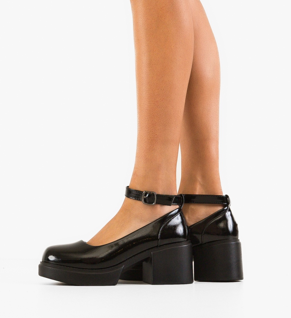 Pantofi dama Grima Negri 2 - Eleganță și Stil - imagine 2