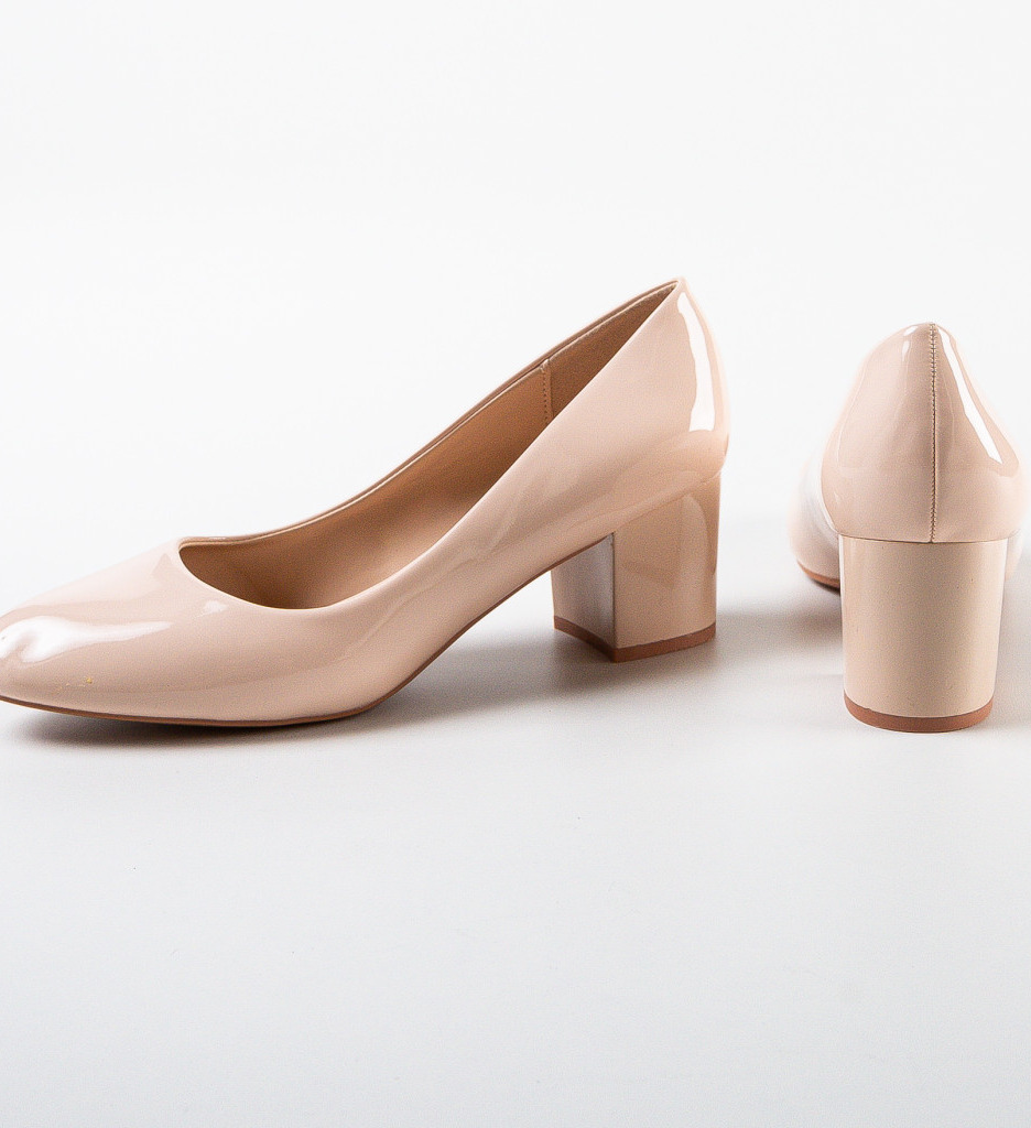Pantofi dama Emrys Bej 2 - Eleganță și Stil - imagine 6