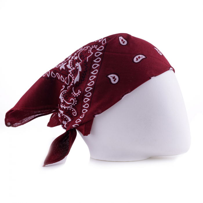 Bandana Shopika | Accesoriu Elegant Bordo