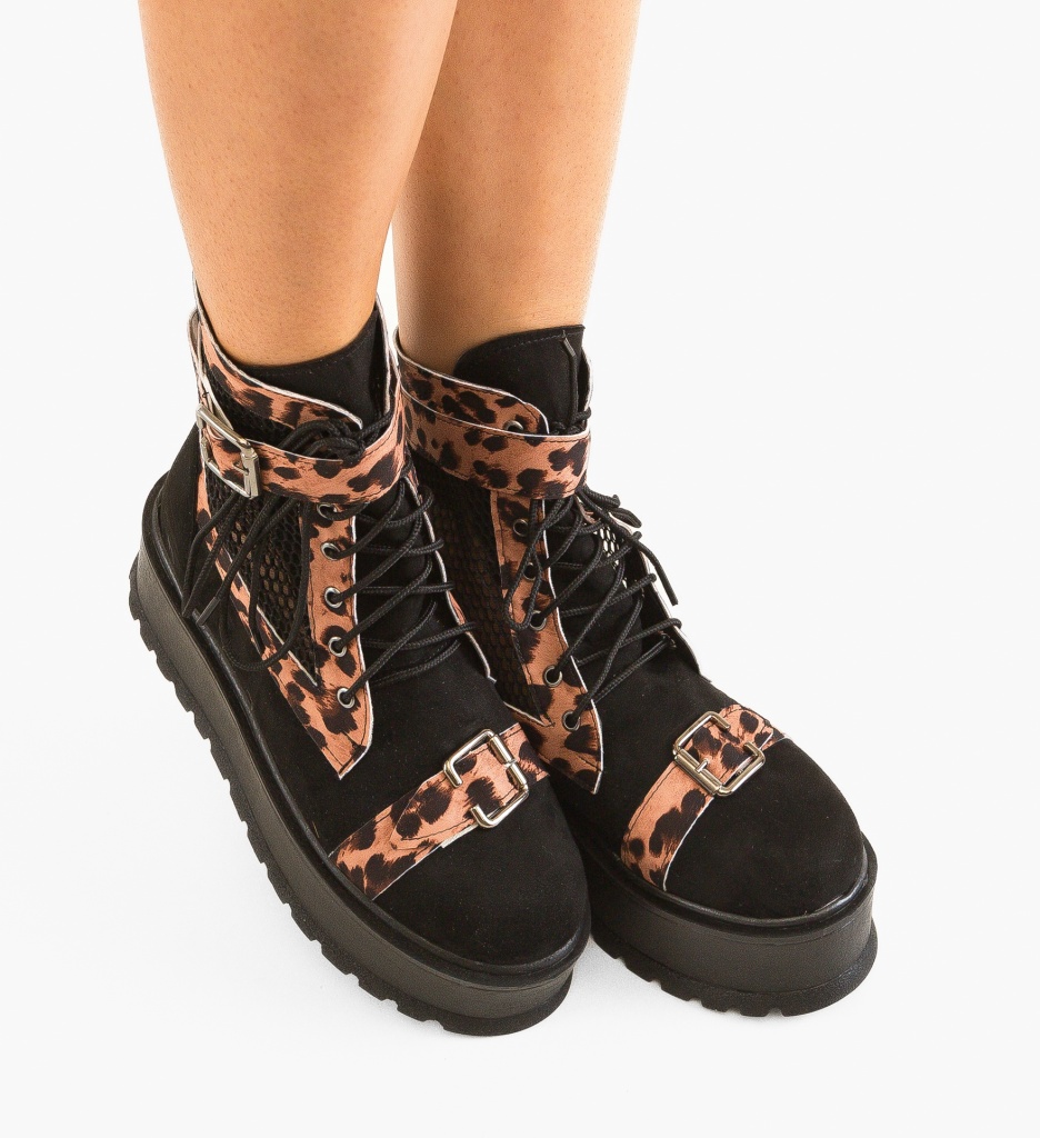 Ghete Dama Kenera Print | Stil & Confort - imagine 2