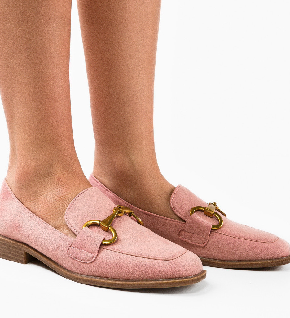 Pantofi Casual Dama Cloe Roz – Stil și Confort - imagine 2