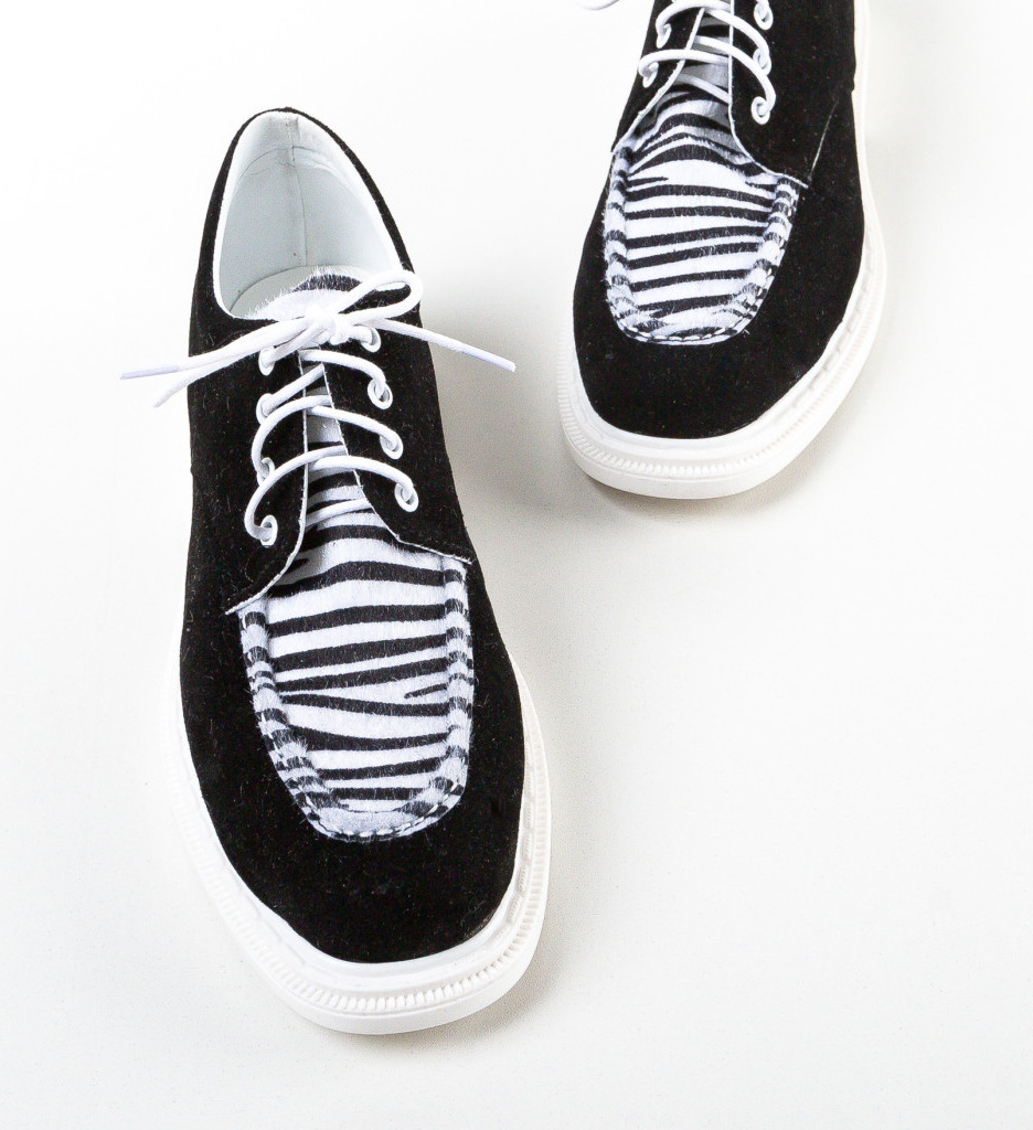 Pantofi Casual Dama Kadamala Negri - Confort - imagine 6
