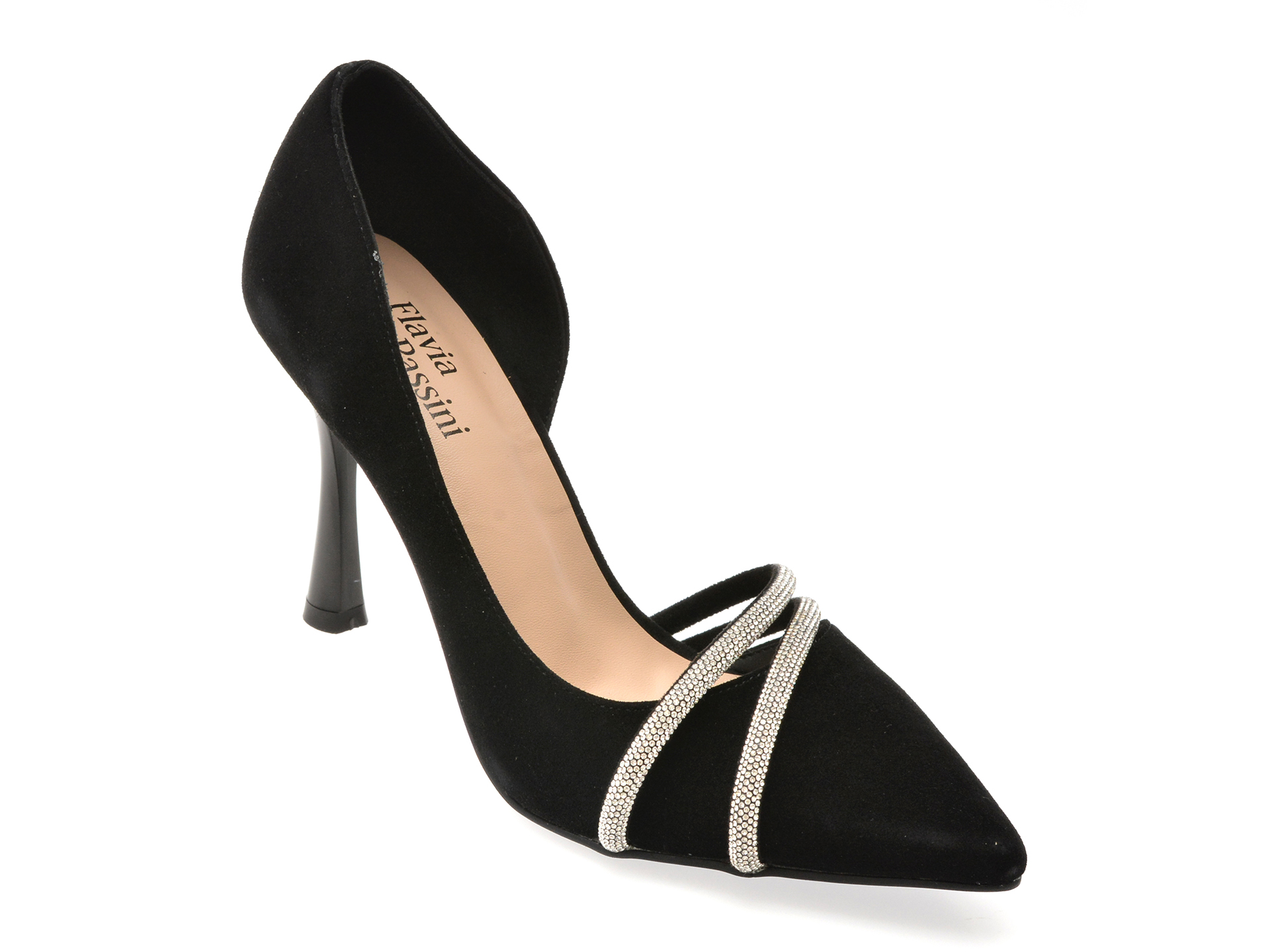 Pantofi Flavia Passini Eleganti din Piele Intoarsa