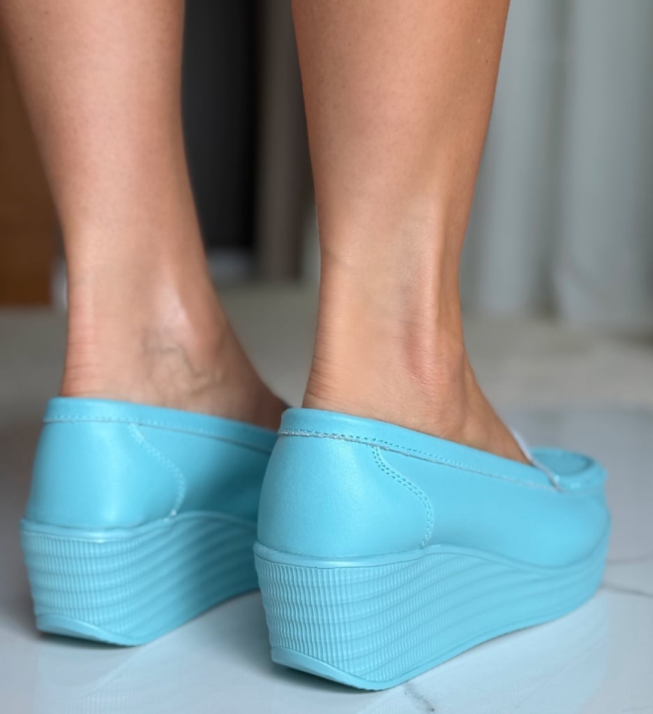Pantofi Casual Ely Albastri - Confort și Stil - imagine 4