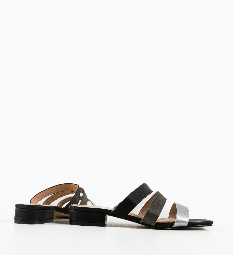 Sandale Dama Thalassa Negri | Eleganță și Confort - imagine 6