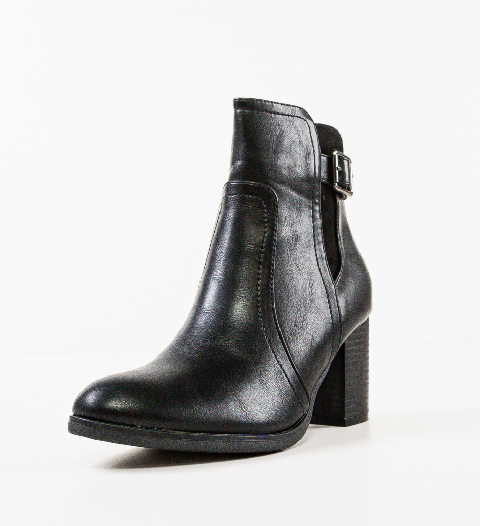 Botine Dafaz Negre - Eleganță și Confort - imagine 7