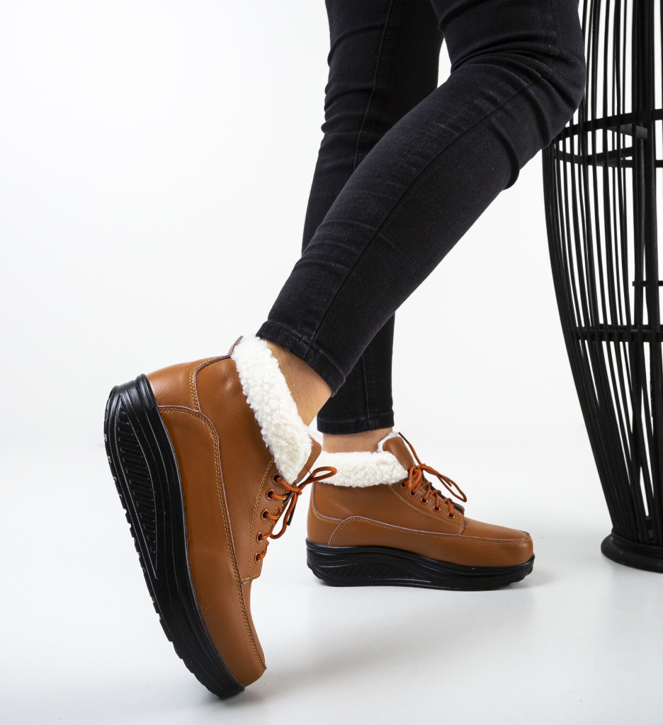 Pantofi Casual Blind Camel - Eleganță Relaxată - imagine 6