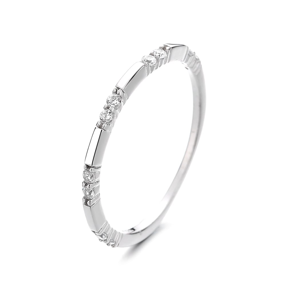 Inel Argint Delis | Model Elegant cu Rodiu