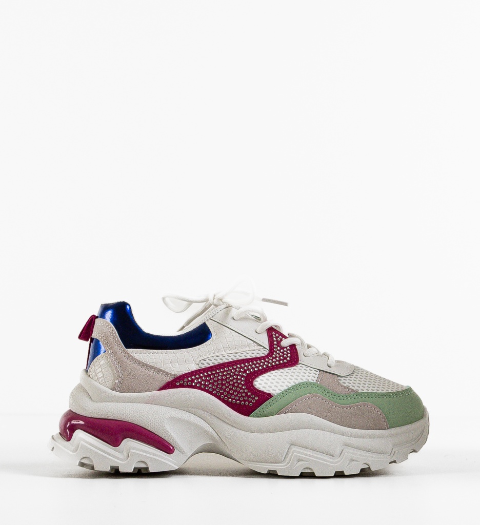 Sneakers Dama Leonarda Fuchsia | Stil și Confort - imagine 4