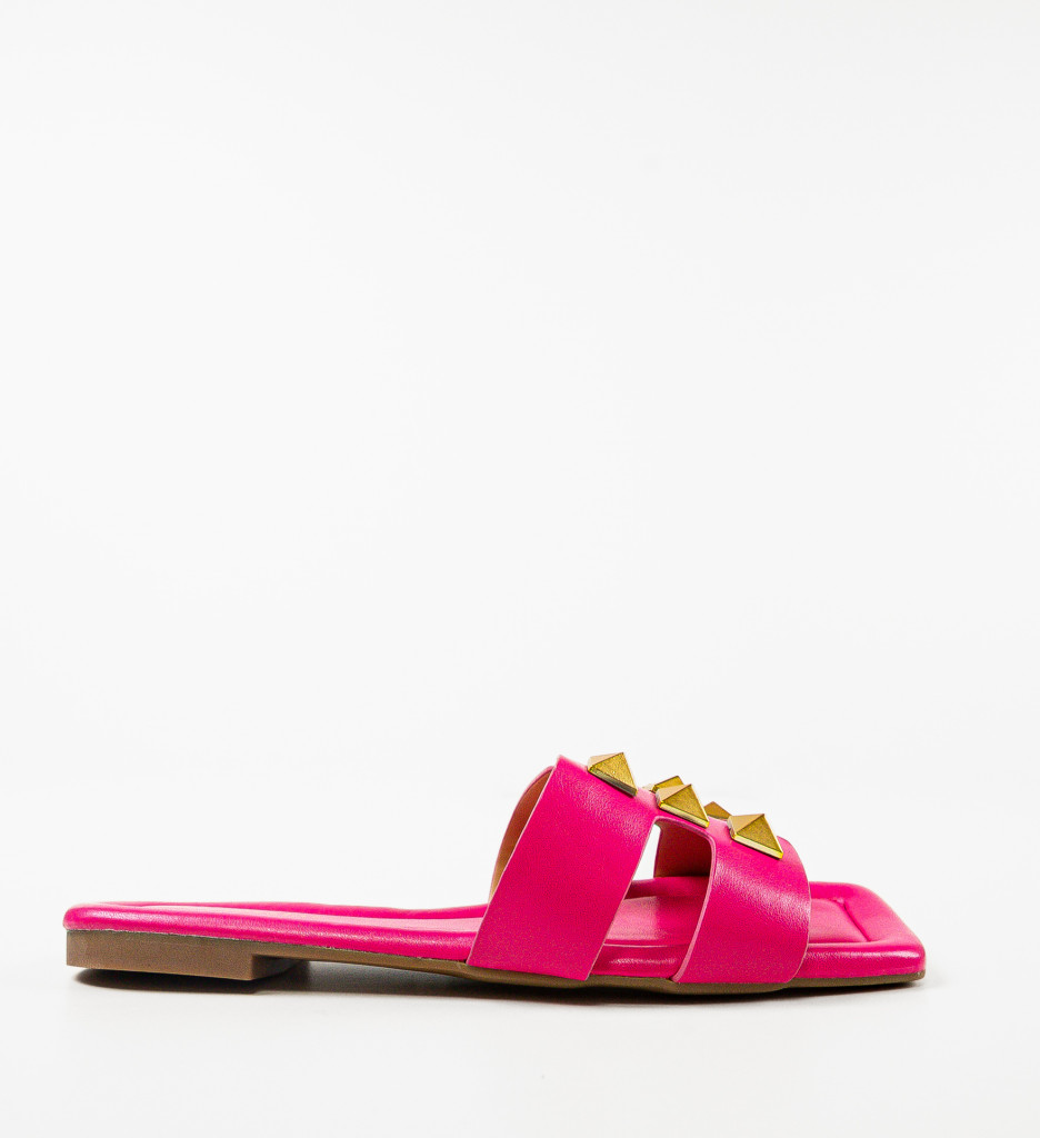 Papuci dama Hank Fuchsia - Confort și Eleganță - imagine 5