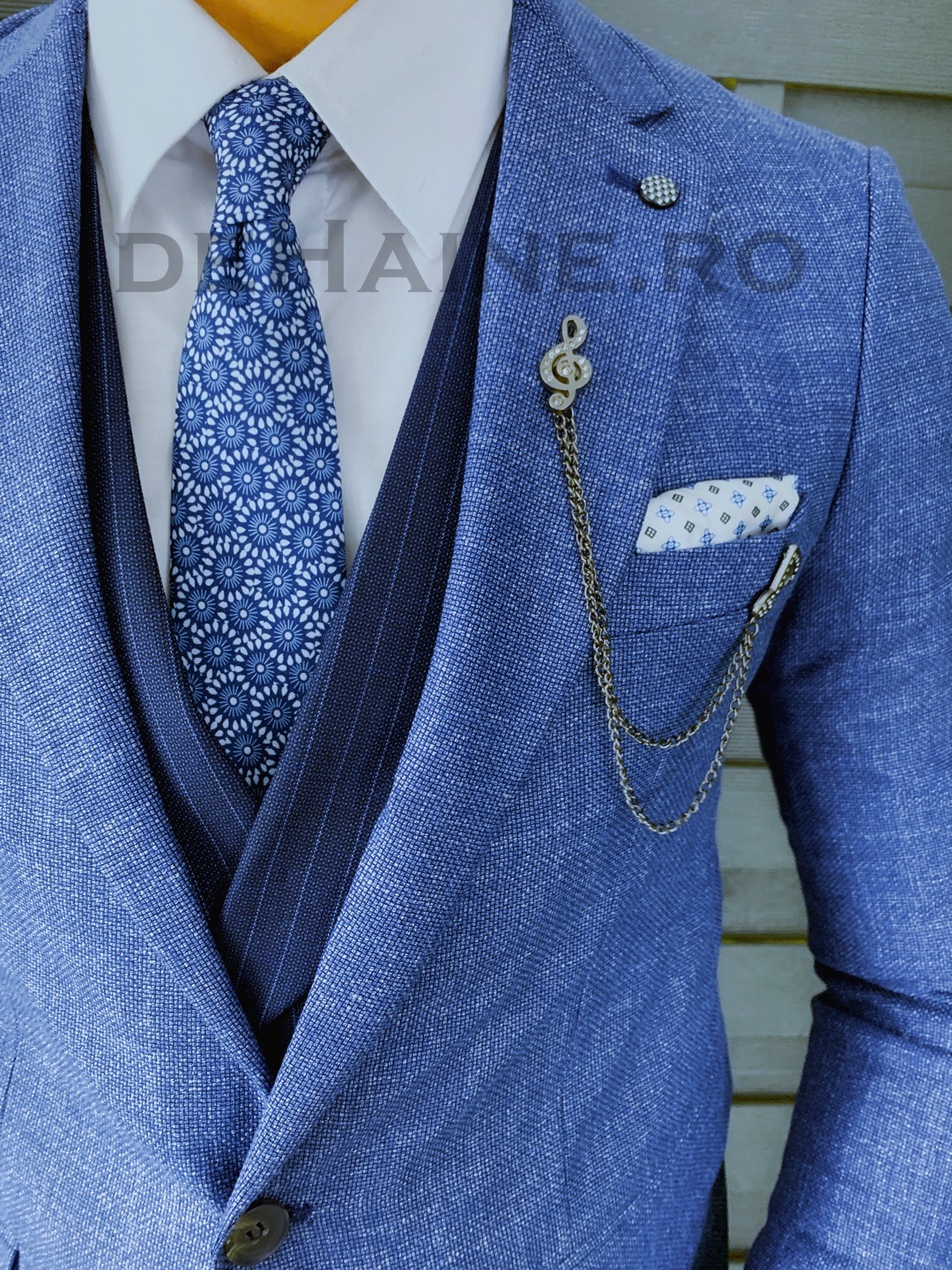 Cravată Bărbați A8805 - Eleganță Asigurată