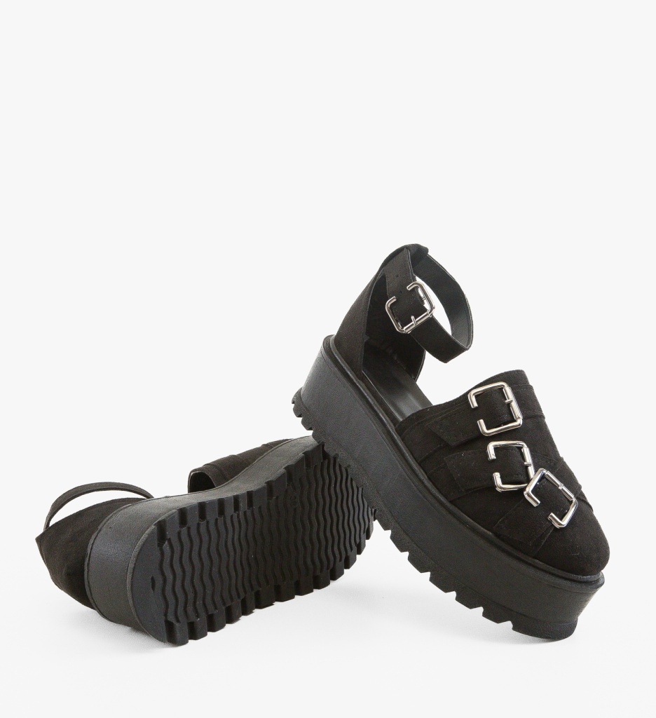 Pantofi Casual Koerel Negri | Confort Stilat - imagine 2