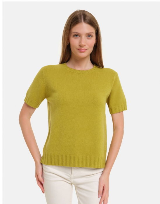 Pulover Verde Oliv Shopika - Stil Confort