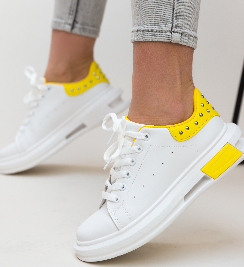 Pantofi Sport Boteta Galbeni - Confort și Stil - imagine 3