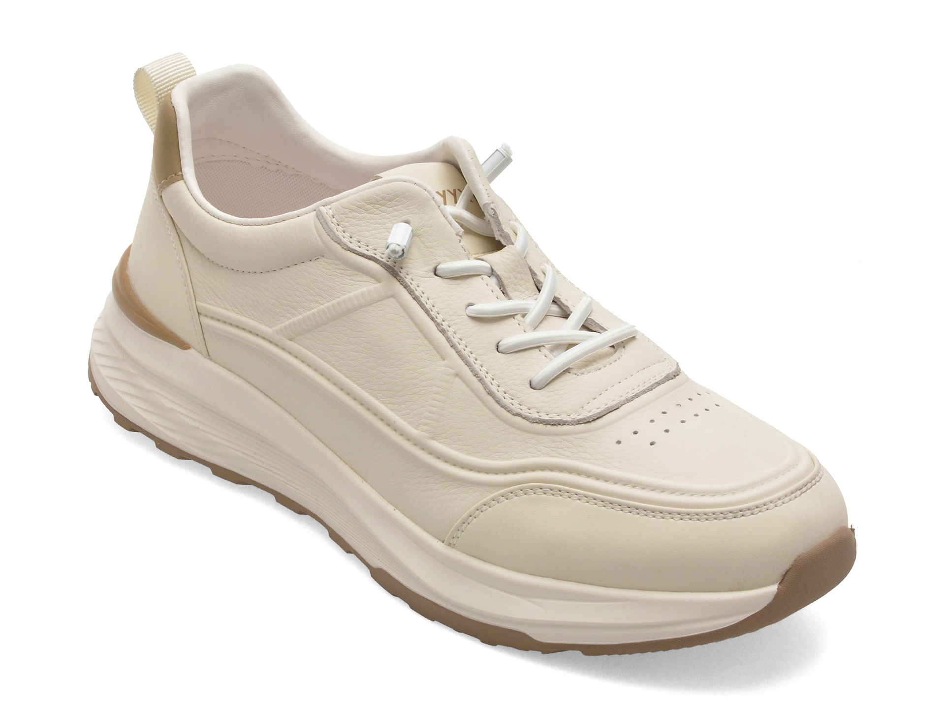 Pantofi Sport GRYXX Barbati, Piele Naturala, Alb