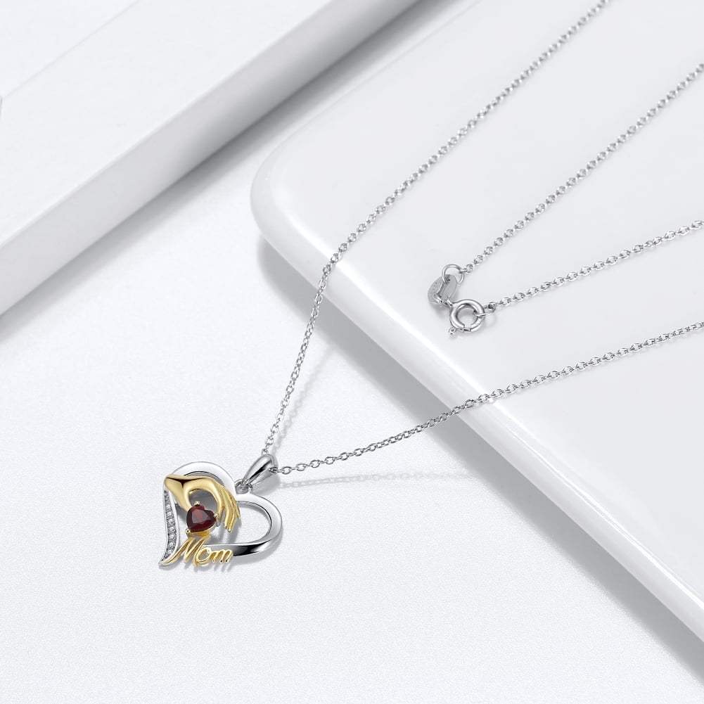 Lantisor Argint Mom Delis | Cadeaua Perfecta - imagine 3