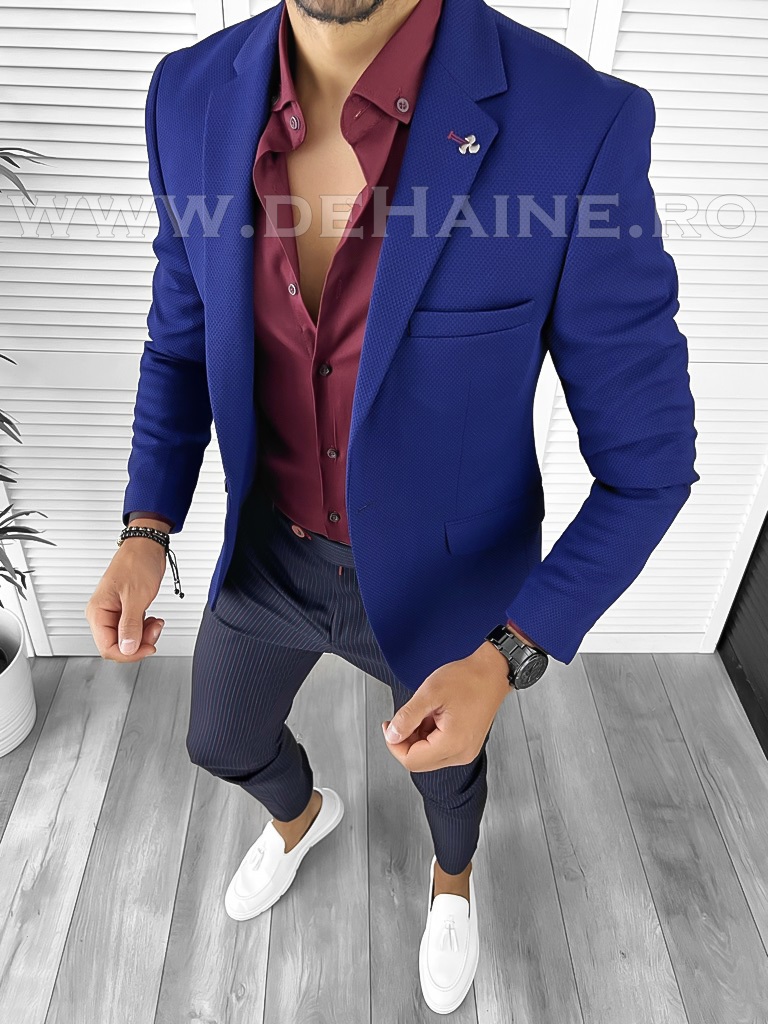 Costum Barbati Smart Casual Slim Fit 3 Piese