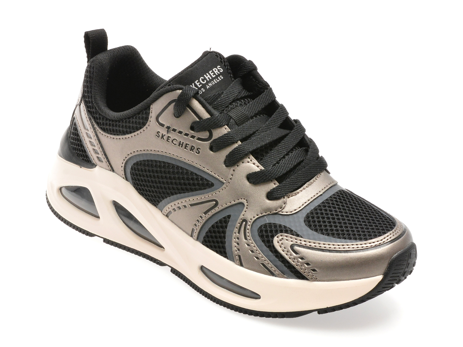Pantofi Skechers UNO EGO Argintii - Confort și Stil