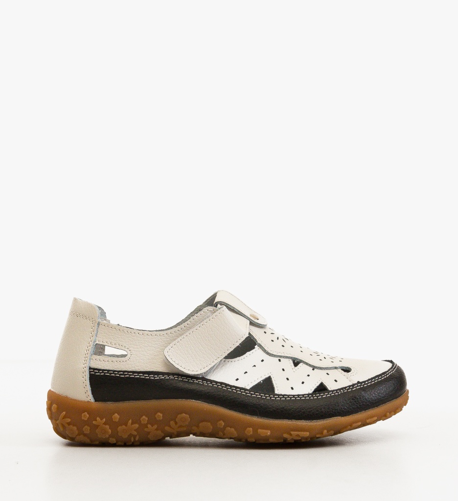 Pantofi Casual Pampy Albi - Confort și Stil - imagine 3