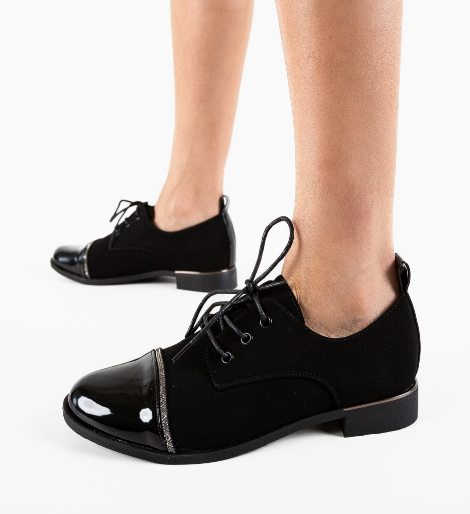 Pantofi Casual Torin Negri - Confort și Stil - imagine 4