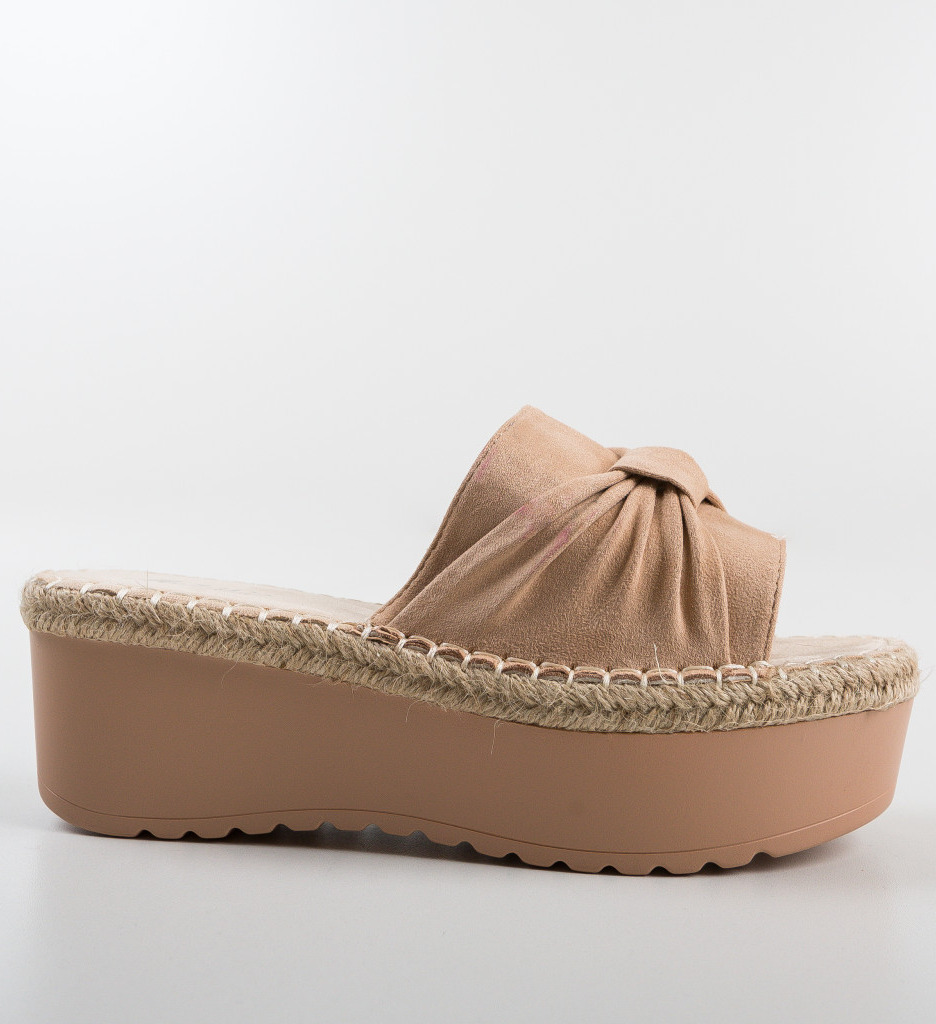 Platforme Xyris Bej | Eleganță la Înălțime - imagine 6