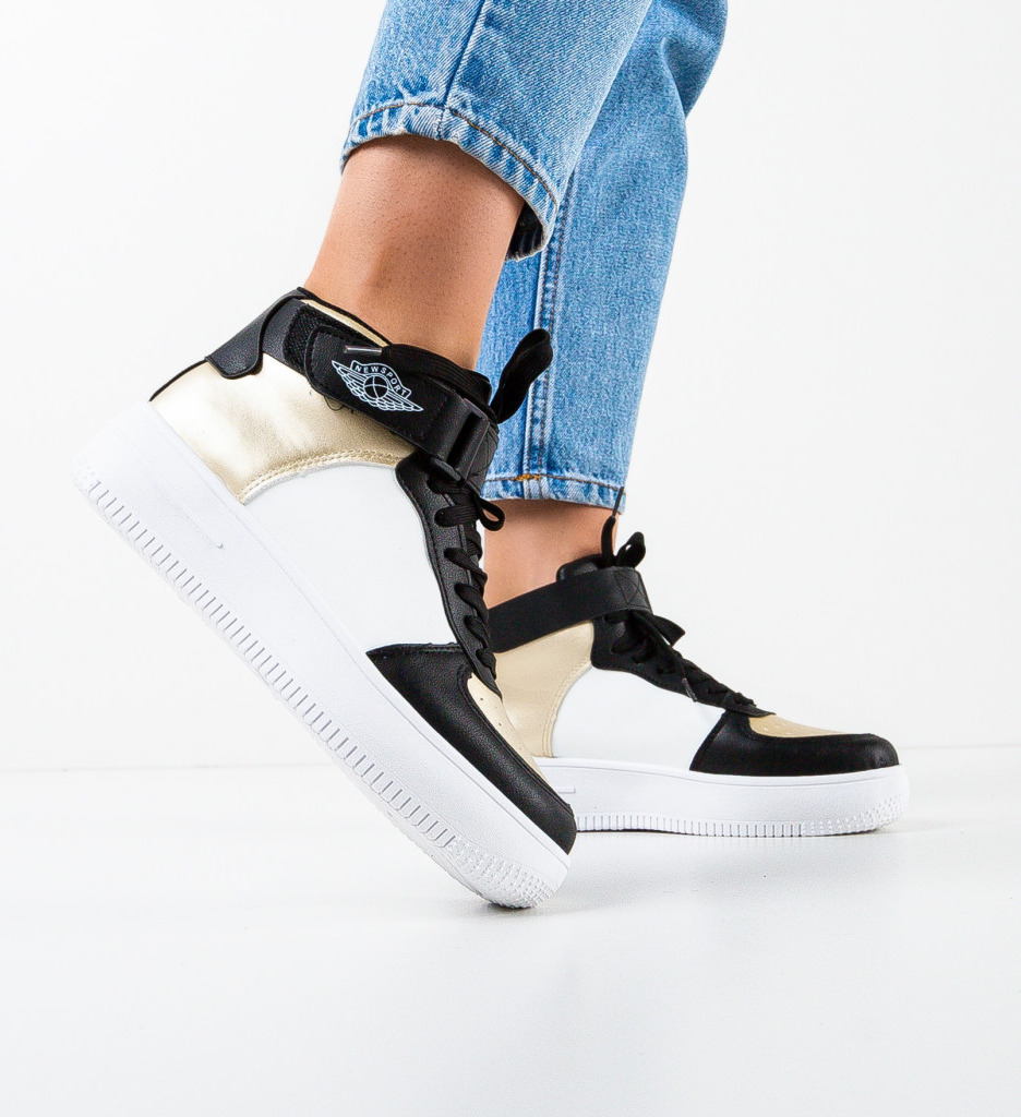 Sneakers Dama Nadir Negri | Confort și Stil - imagine 4