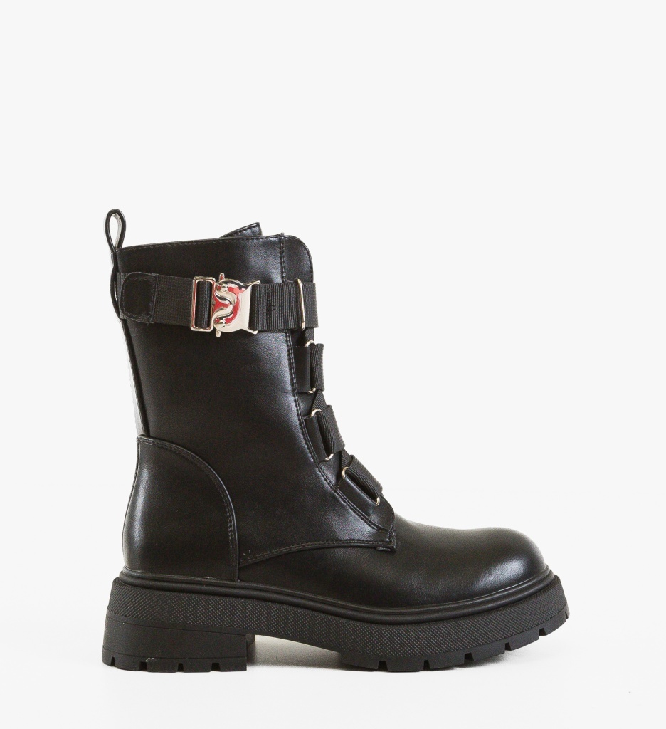 Ghete Boyer Negre Depurtat | Stil & Confort - imagine 9