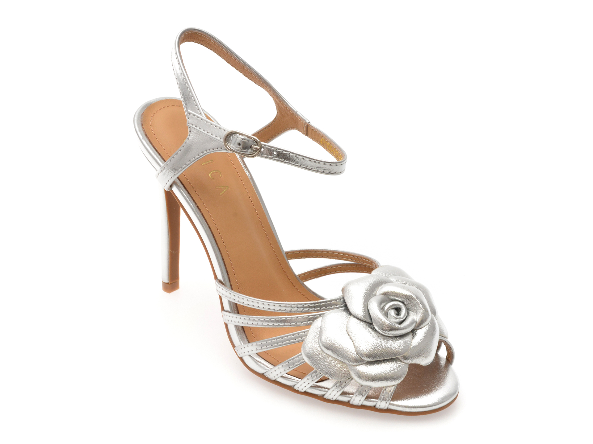 Sandale Elegante Epica Argintii | Stil si Rafinament
