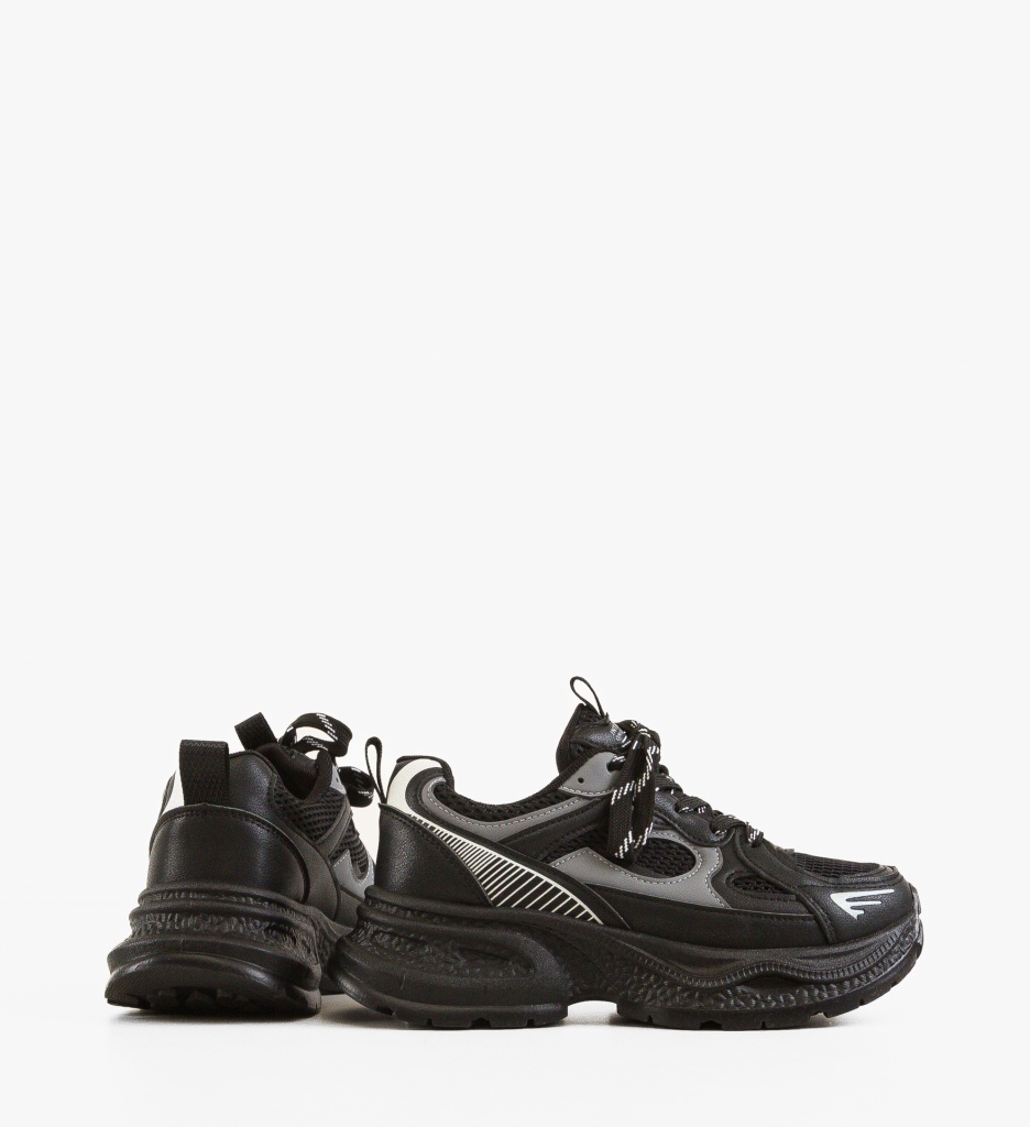 Sneakers Dama Yntere Negri - Confort și Stil - imagine 6