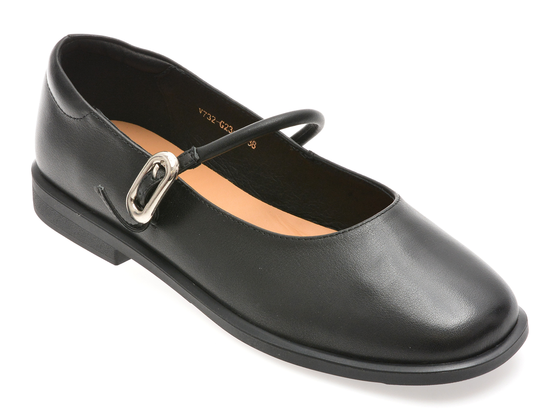 Pantofi Image Negri din Piele | Eleganță și Confort