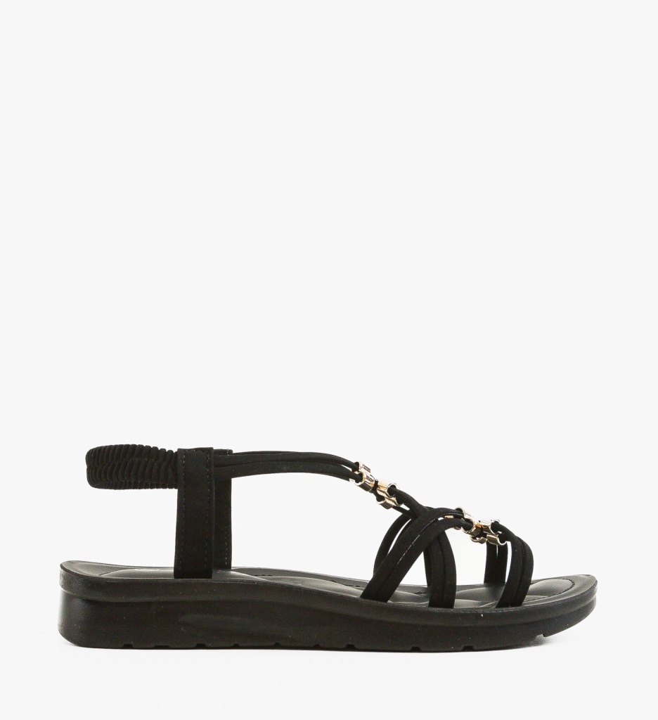 Sandale Dama Fannie Negre Elegante - imagine 6