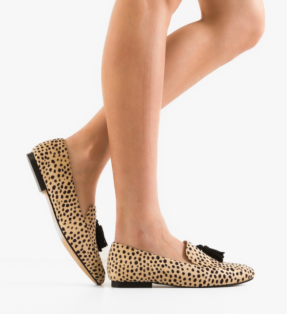 Pantofi Kiran Animal Print - Stil și Confort
