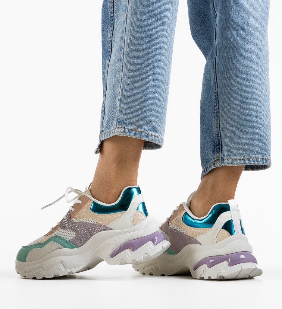 Sneakers Dama Leonarda Multi | Stil si Confort - imagine 2