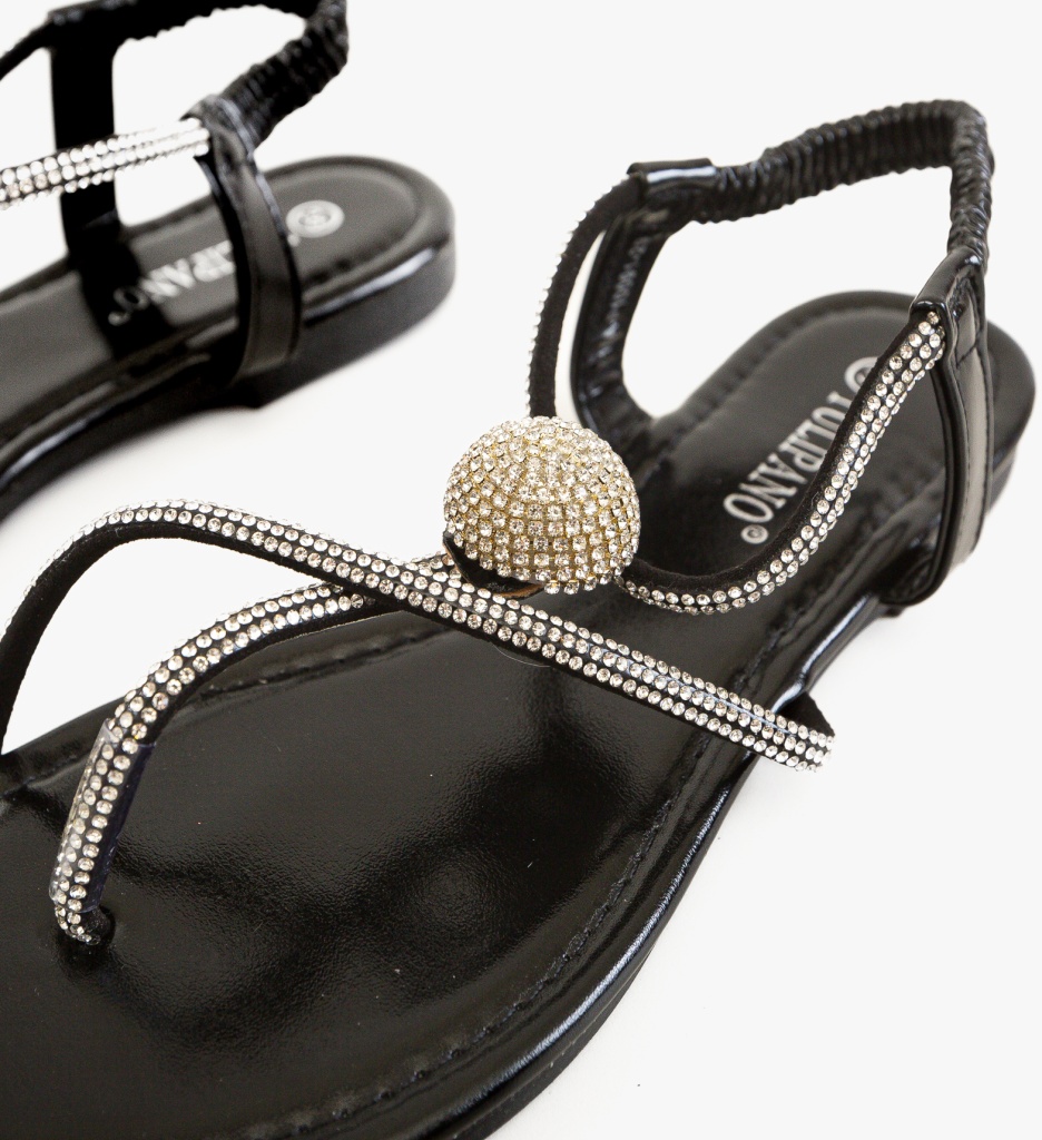 Sandale Coope Negre Elegante - Confort Premium - imagine 8