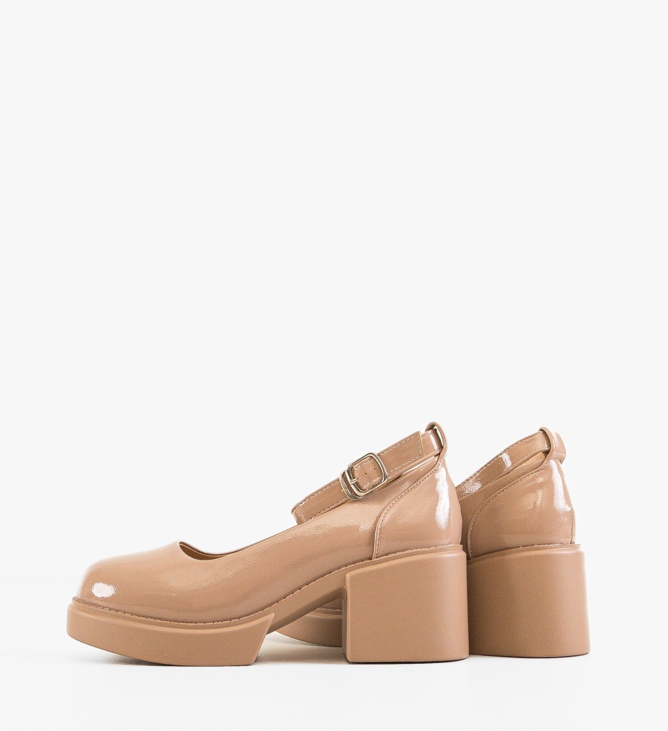Pantofi Dama Grima Bej - Eleganță și Confort - imagine 7