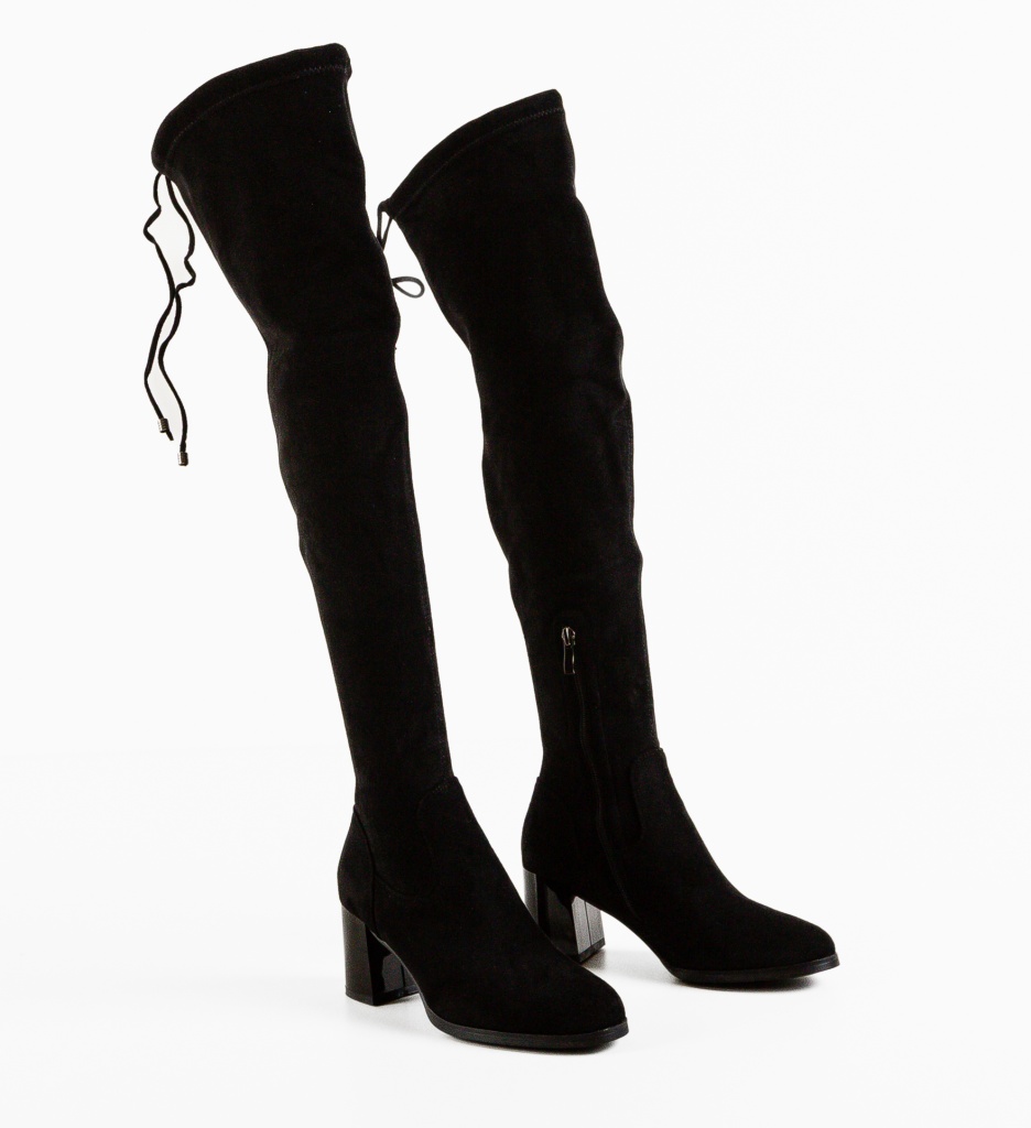 Cizme Dama Negre Sochea | Eleganță și Stil Urban - imagine 5